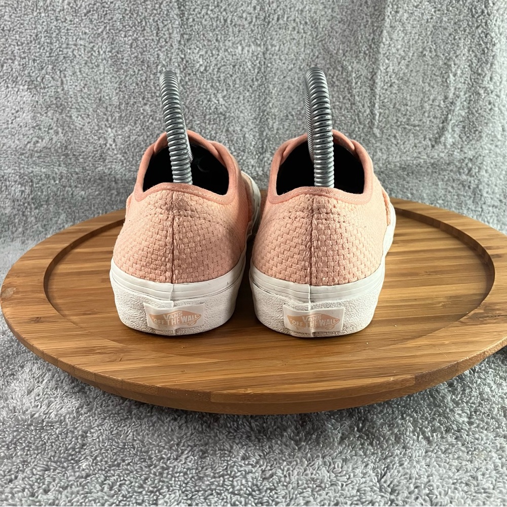 VANS Authentic woven check women's shoes size 6.5 skateboard sneakers - Picture 3 of 8